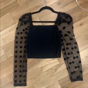 Beautiful Black Zara Top